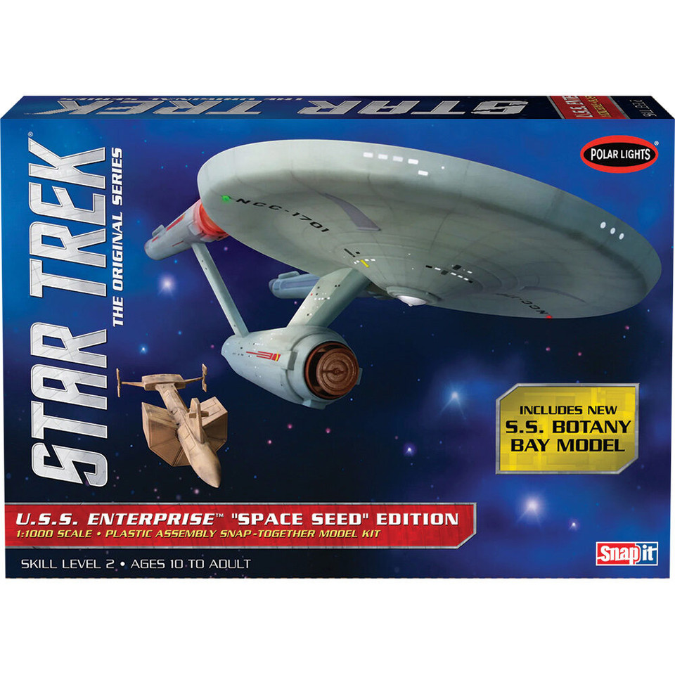 U.S.S. Enterprise w\S.S. Botany Bay 1/1000 Kits Main Image