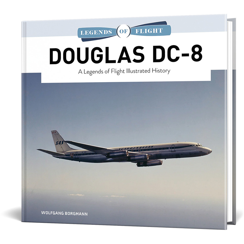 Douglas DC-8 SCHIFFER LEGENDS OF FLIGHT (9780764370786) Main Image