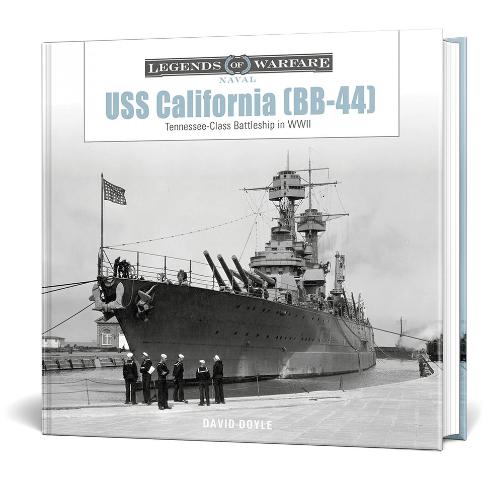 USS California (BB-44) SCHIFFER LEGENDS OF WARFARE (9780764370854) Main Image