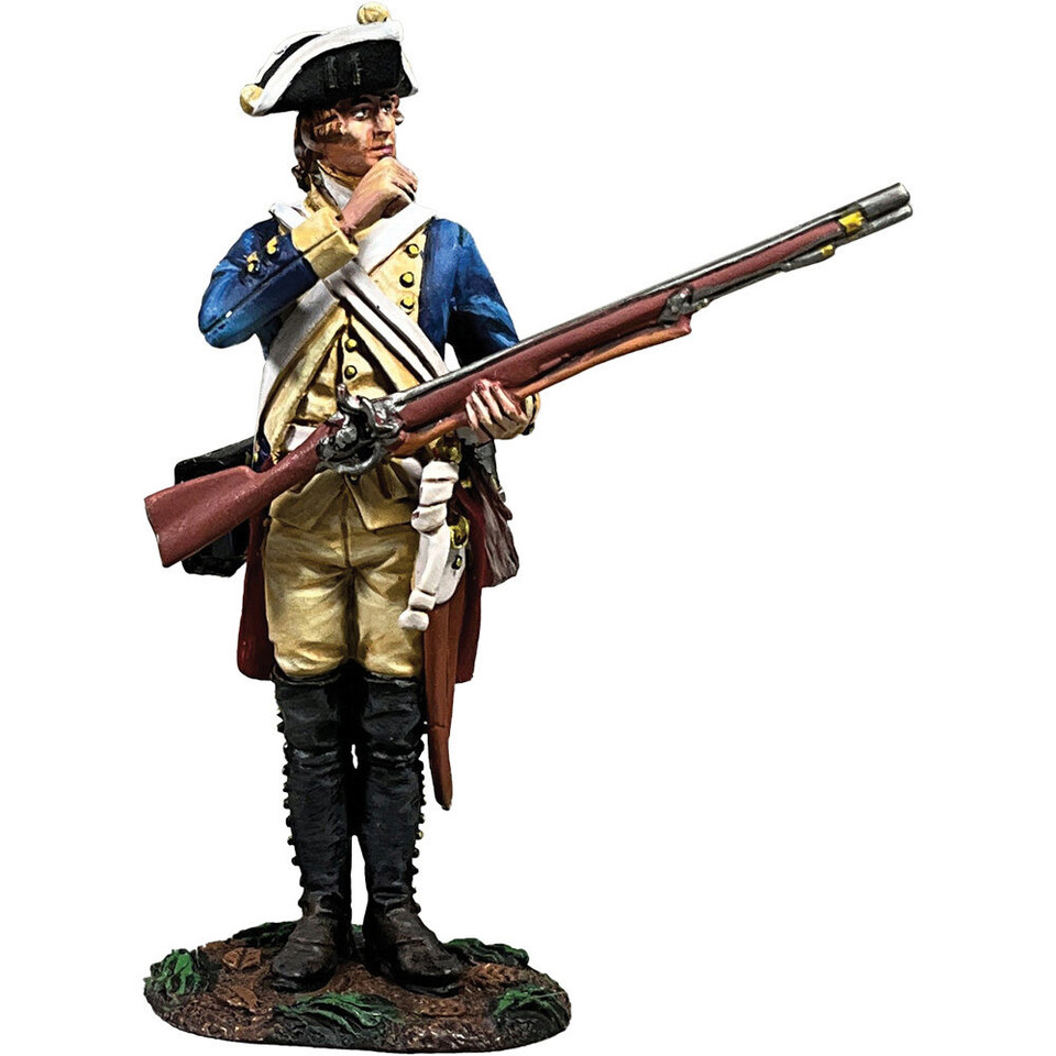 Hessian Regiment von Donop, Tearing Cartridge 1/30 Figure William Britain (16189) Main Image