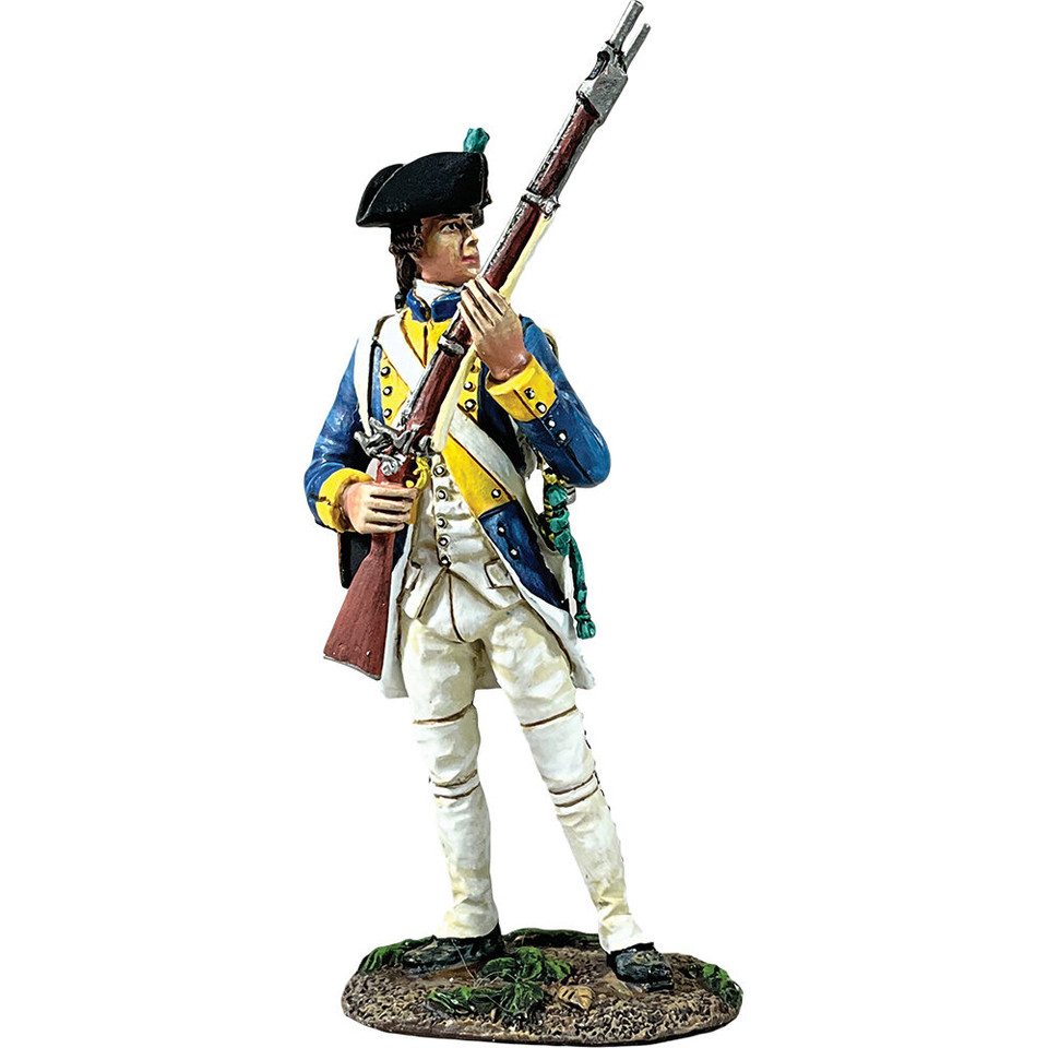 Royal Deux-Ponts Standing Defending 1/30 Figure WILLIAM BRITAIN (16182) Main Image