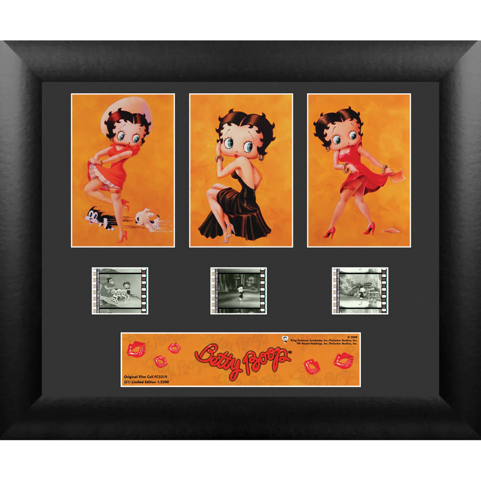 Betty Boop Three Film Cell Presentation Trend Setter (USFC5319) Main Image