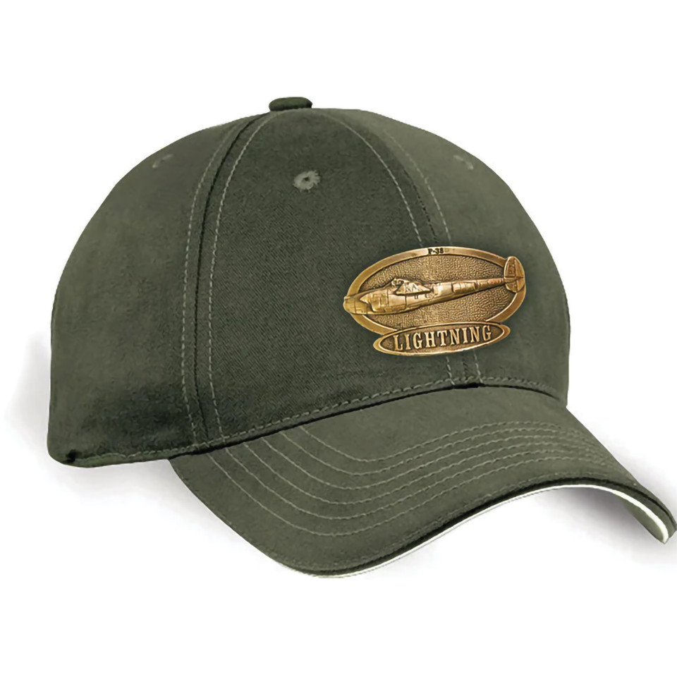 P-38 Lightning Brass Cap Main Image