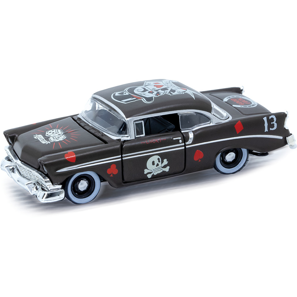 1956 Chevrolet Bel Air - Lucky 13 1:64 Scale Diecast Model Car by M2 Machines Main Image