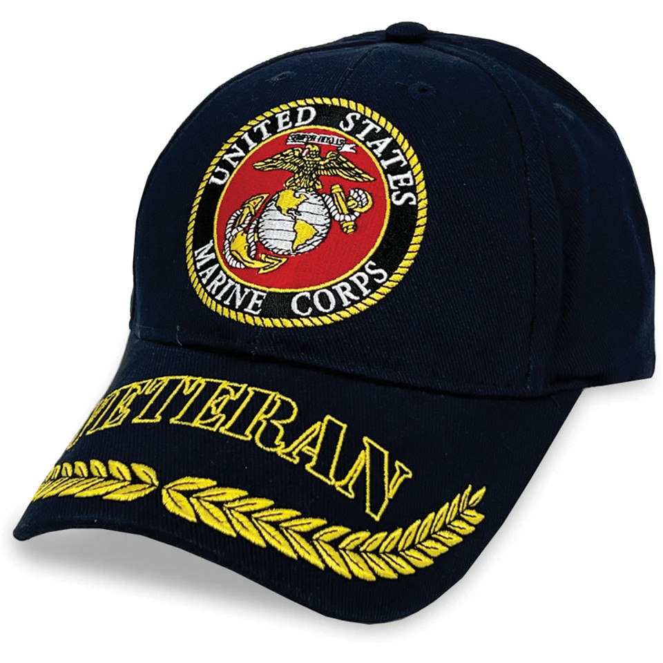 Marine Veteran Cap Eagle Emblems (CP00308)   by Eagle Emblems Main Image