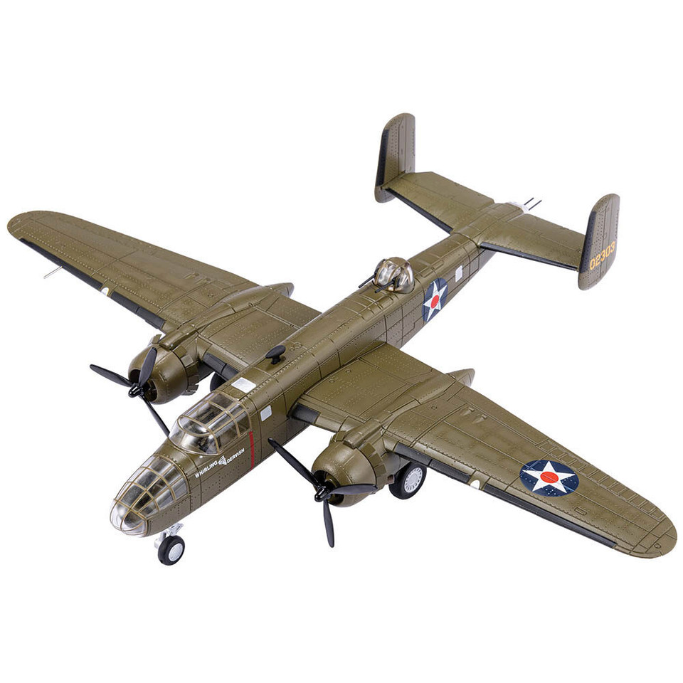 B-25B MITCHELL 1/72 DIE CAST MODEL - AF1-0111B WHIRLING DERVISH, 34 BOMBER SQD., 17TH BOMBER GROUP Main Image