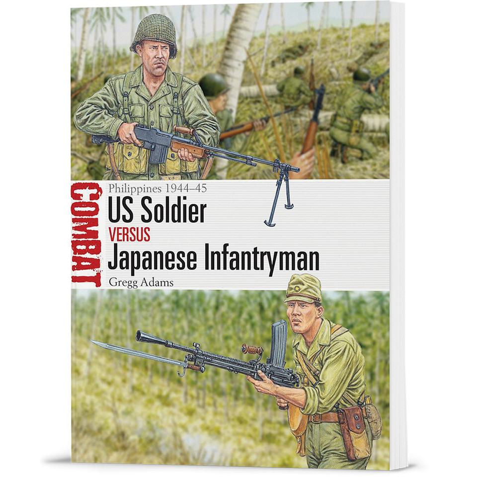 U.S. Soldier vs Japanese Infantryman Osprey Combat (9781472868701)  Softcover by Osprey Publishing Main Image
