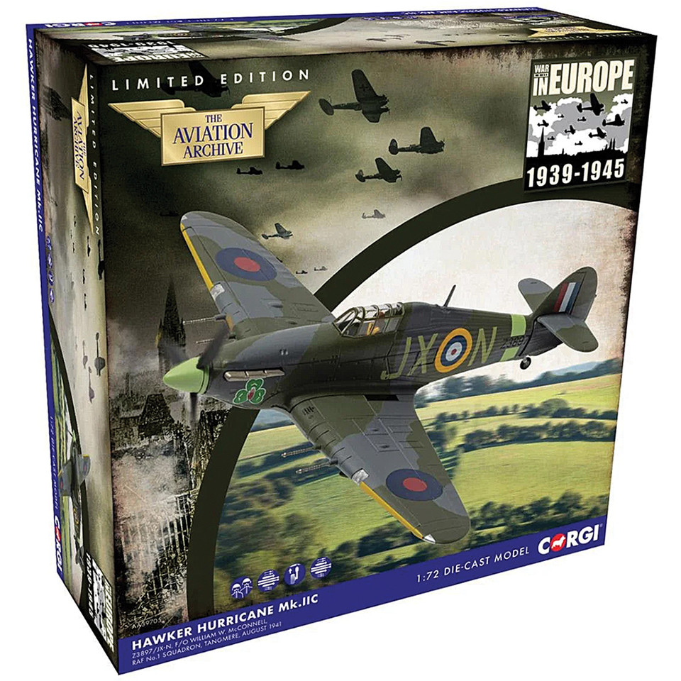 Hawker Hurricane Mk.IIC 1/72 Die Cast Model Corgi (AA39705) Main Image