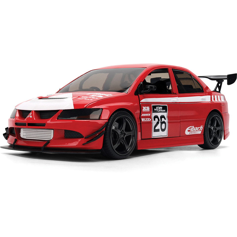 2006 Mitsubishi Lancer Evolution IX 1:24 Scale Diecast Model Car by Jada Toys Main Image