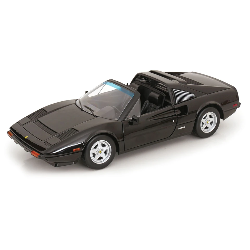 1982 Ferrari 308 GTS Quattrovalvole - Black 1:12 Scale Cast Resin Model Car by KK Scale Main Image