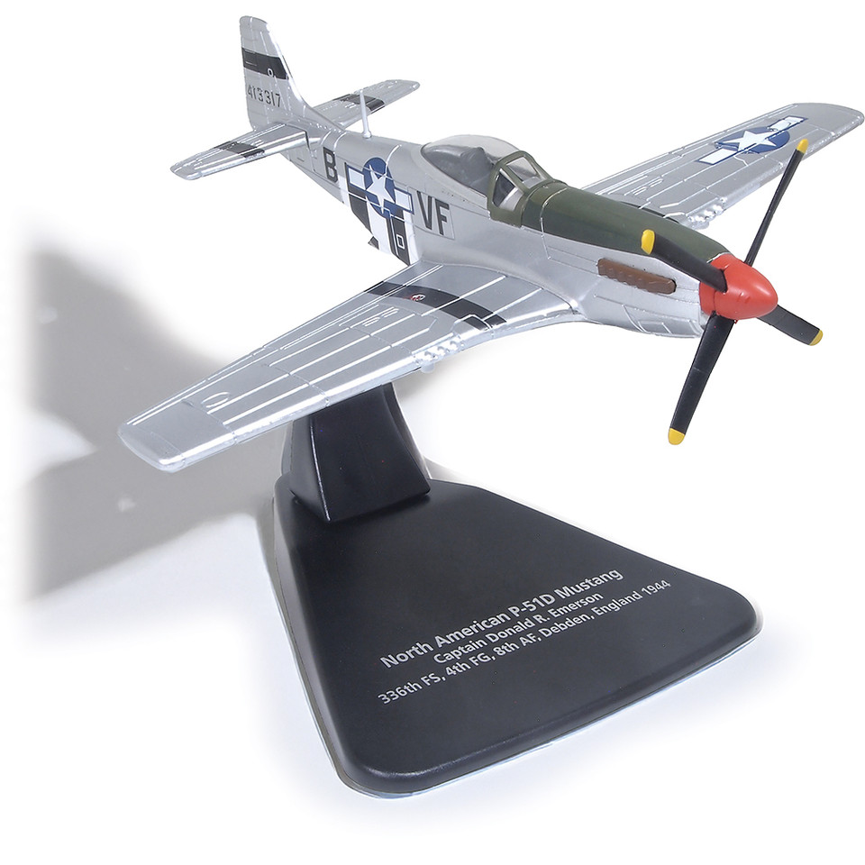 P-51D Mustang 1/72 Die Cast Model 1:72 scale Diecast Model by Oxford Diecast Main Image
