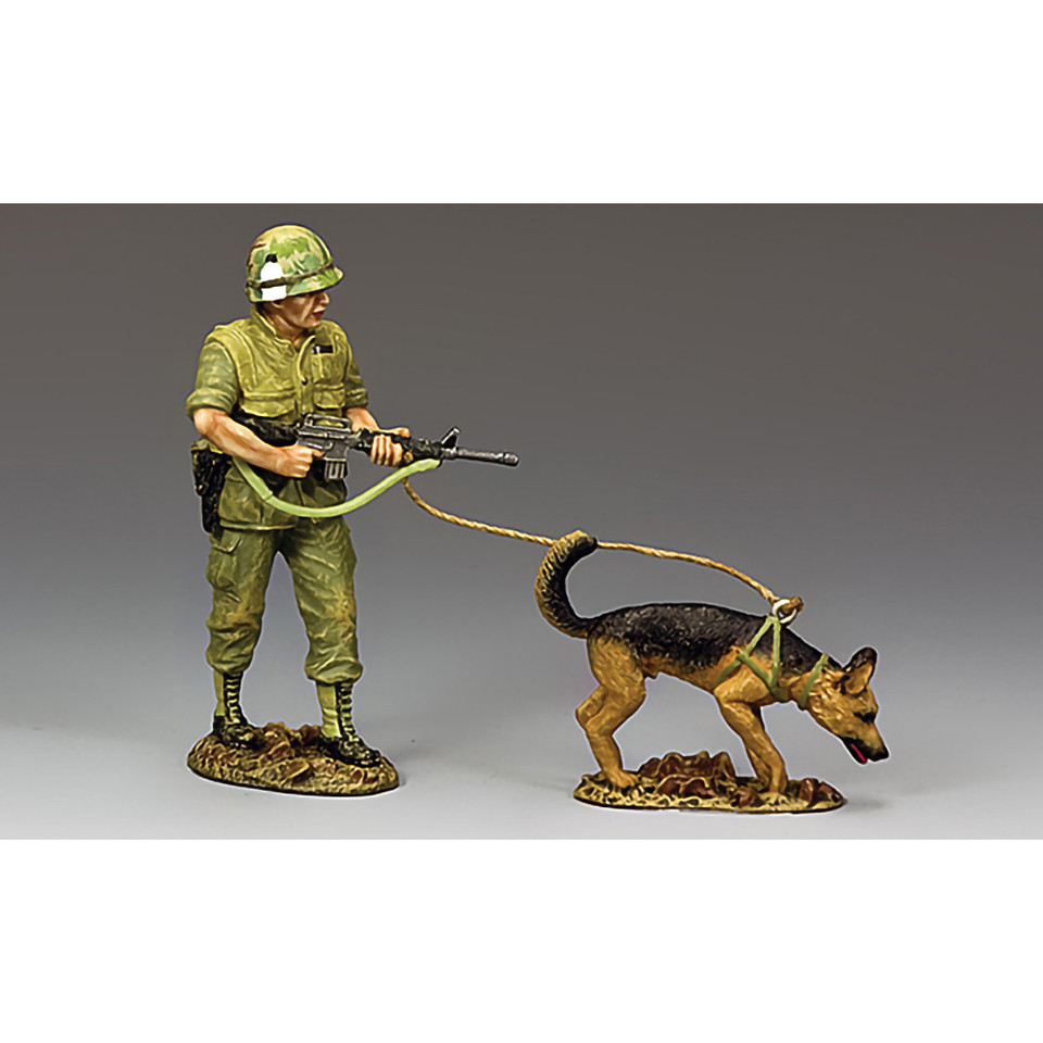 Vietnam War Dog 1/30 Figure 1:30 Scale  by King and Country Main Image