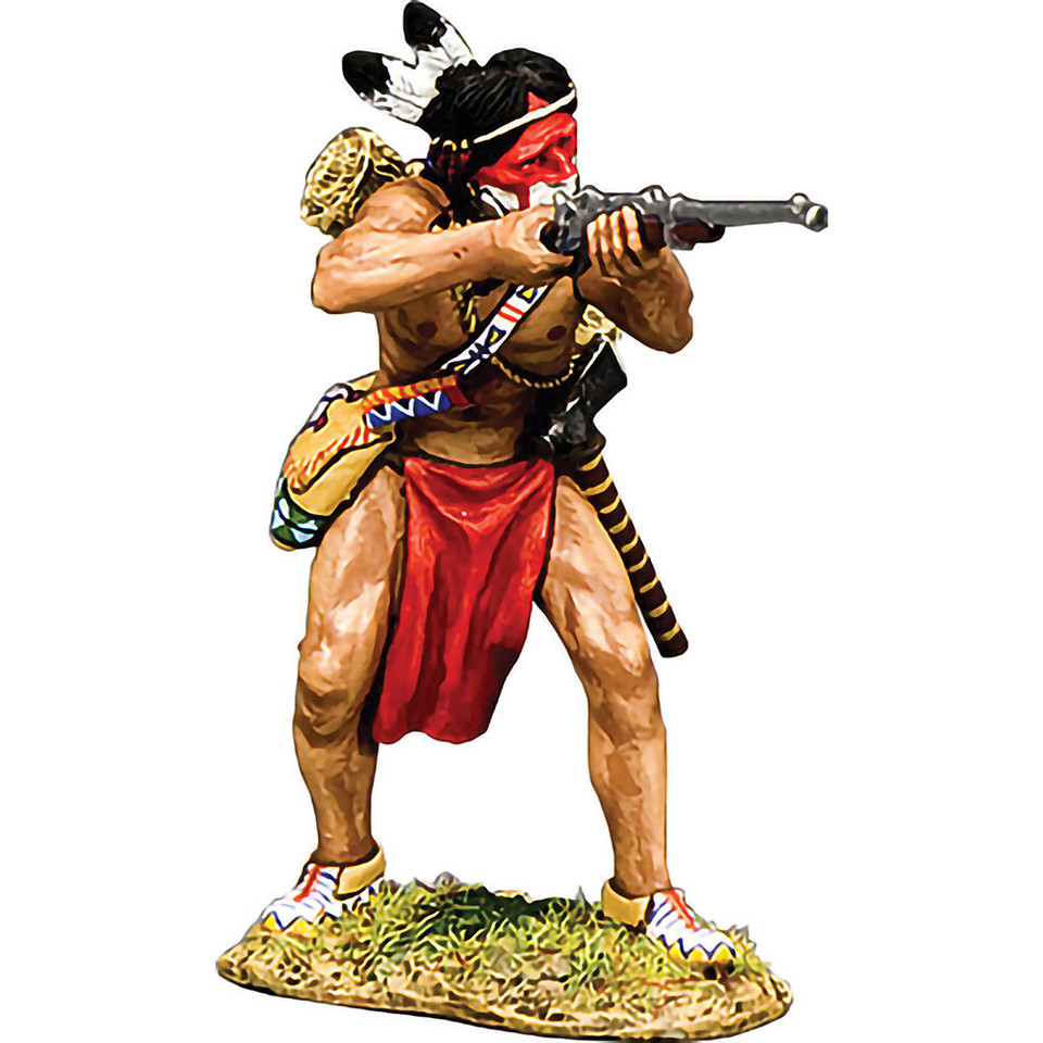 Stands Tall firing Carbine 1/30 Figure  Metal by King and Country Main Image