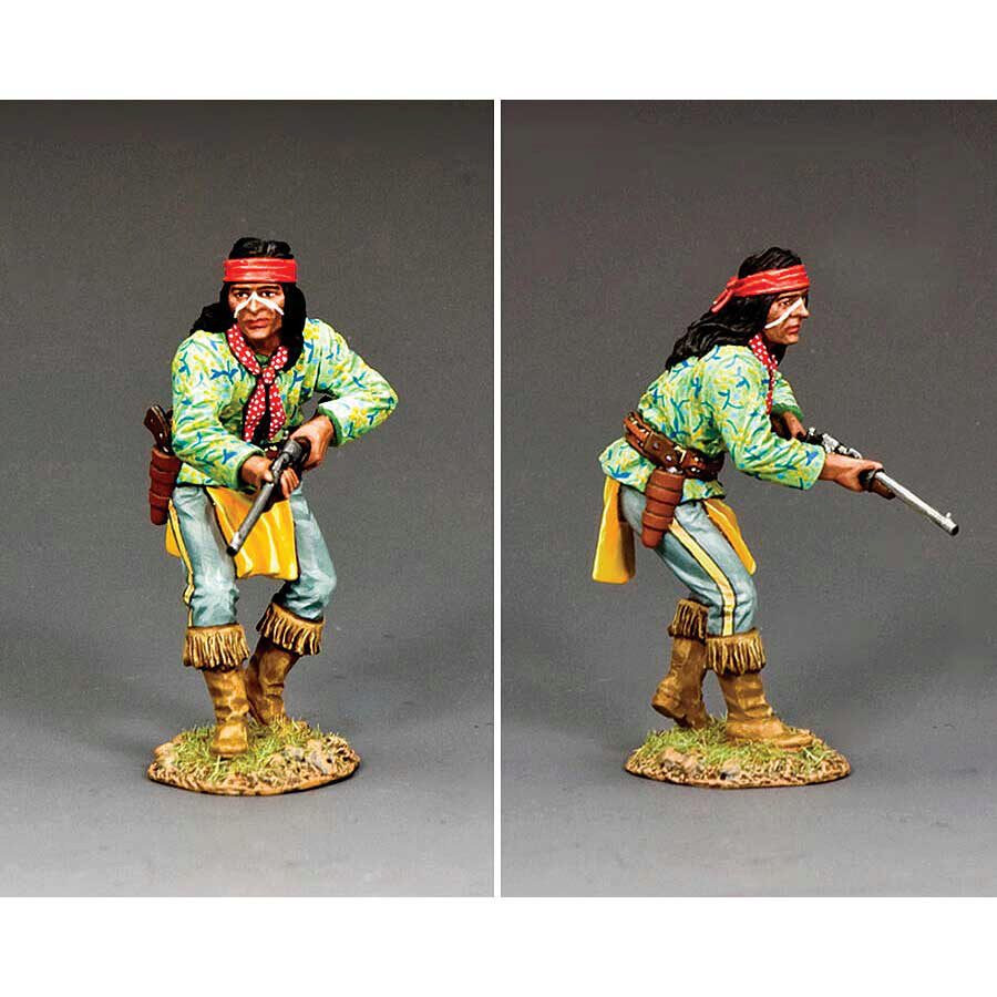 Crouching Apache 1/30 Figure 1:30 scale Metal by King and Country Main Image