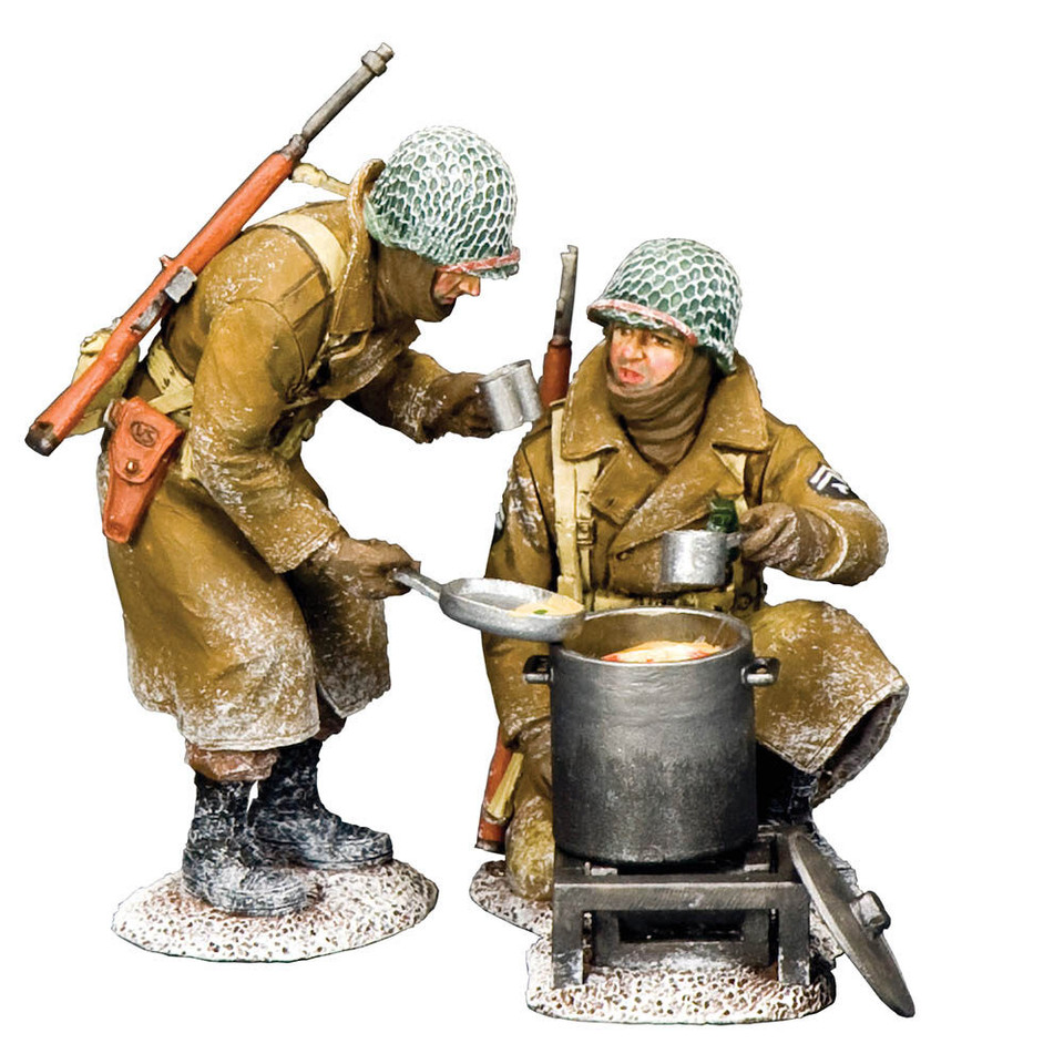 Chow Time 1/30 Figure Set King & Country (BBA104) 1:30 Scale Metal by King and Country Main Image