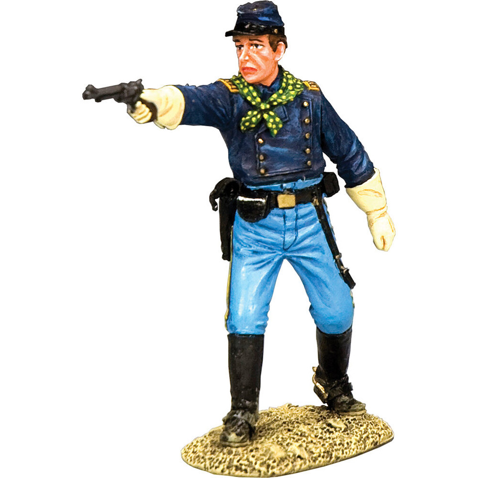 Officer Firing Pistol 1/30 Figure K&C (TRW195) 1:30 scale Metal by King and Country Main Image