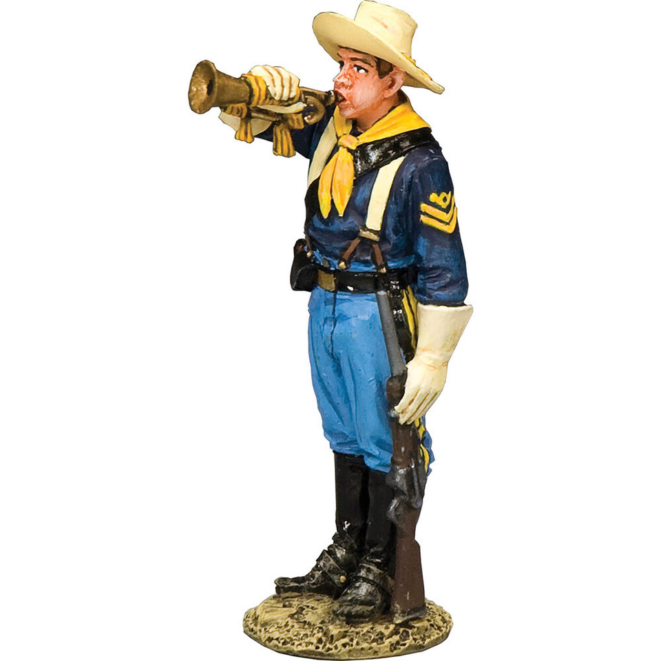 Corporal / Bugler with Carbine 1/30 Figure K&C (TRW202) 1:30 scale Metal by King and Country Main Image