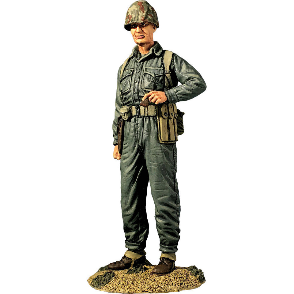 Lewis “Chesty” Puller 1/30 Figure William Britain (13040) 1:30 Scale Die Cast Metal by William Britain Main Image