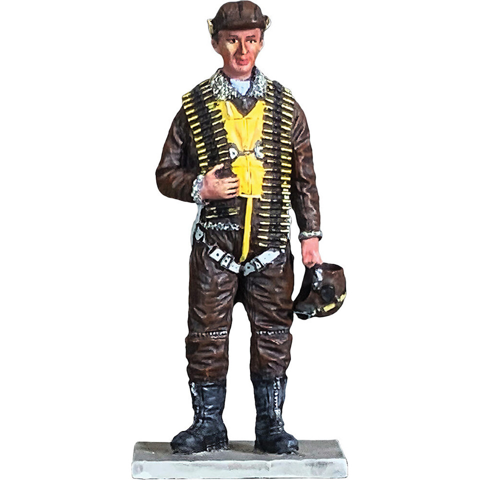 USAAF Heavy Bomber Gunner 1942-45 1/30 Figure William Britain 10124 1:30 Scale Die Cast Metal by William Britain Main Image