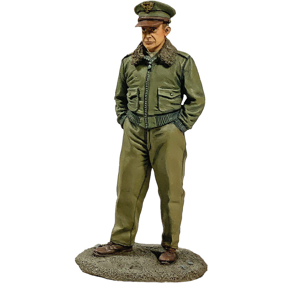 U.S. General Dwight D. Eisenhower (1944-45) 1/30 Figure William Britain 10116 1:30 Scale Die Cast Metal by William Britain Main Image