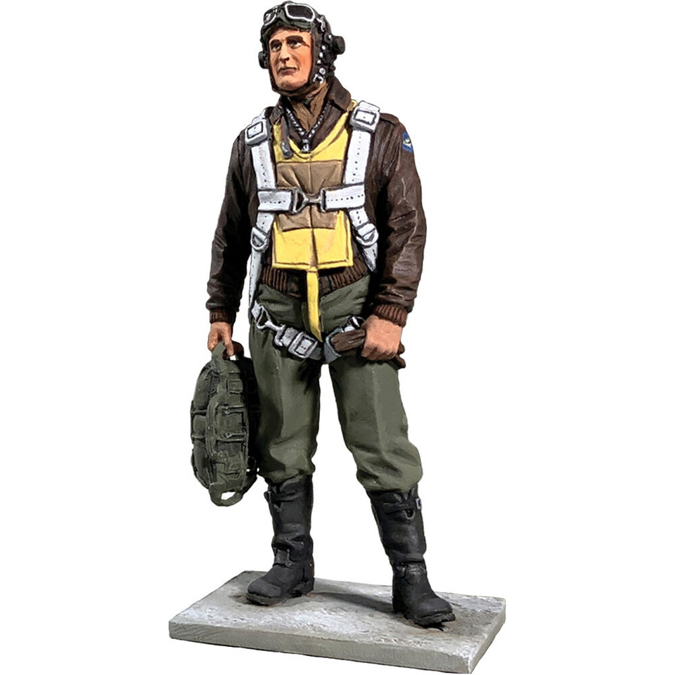 USAAF Fighter Pilot William Britain 10106 1:30 Scale Die Cast Metal by William Britain Main Image