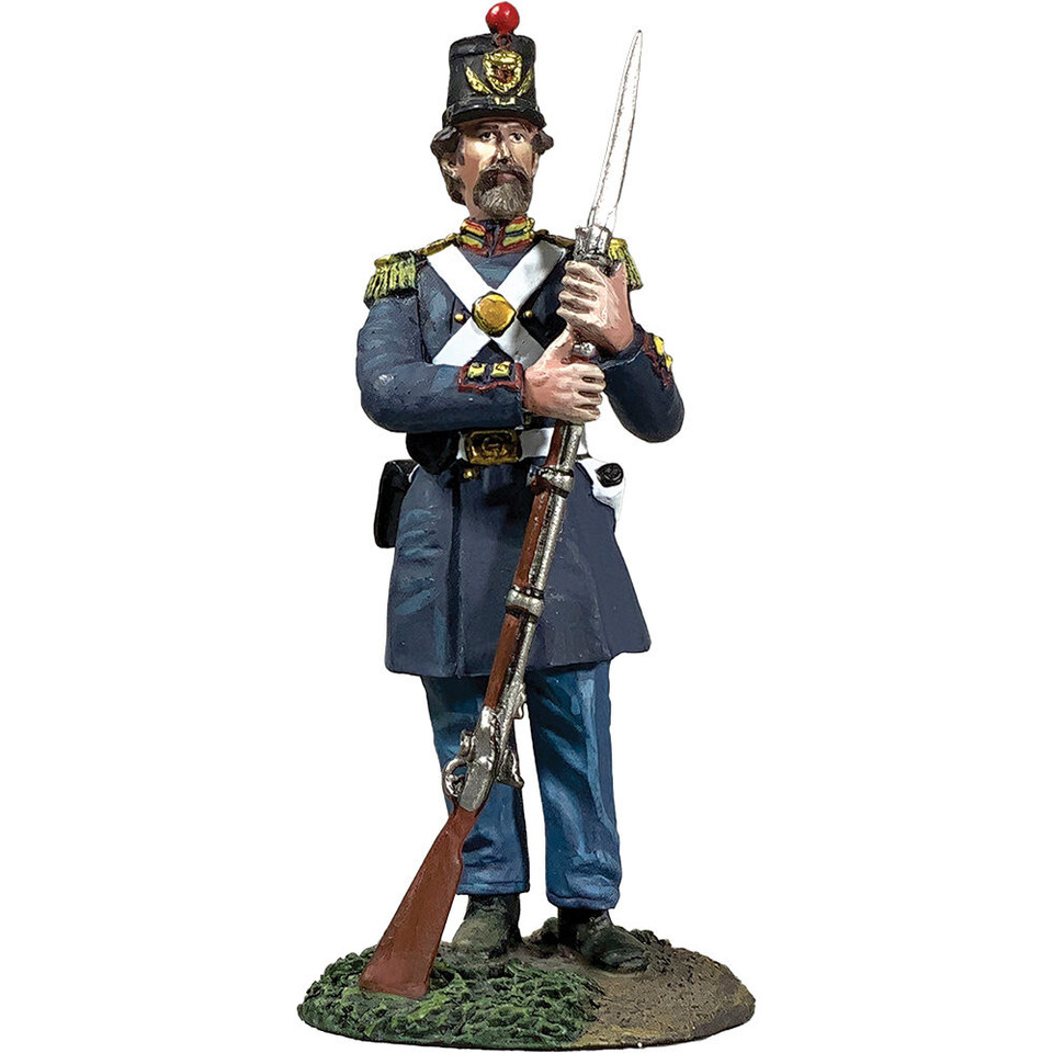 U.S. Marine Dress Uniform 1/30 Figure - 1859 William Britain 13050 1:30 Scale Die Cast Metal by William Britain Main Image