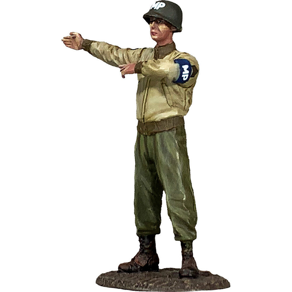 U.S. Army MP Directing Traffic 1/30 Figure William Britain (25213) 1:30 Scale Metal by William Britain Main Image
