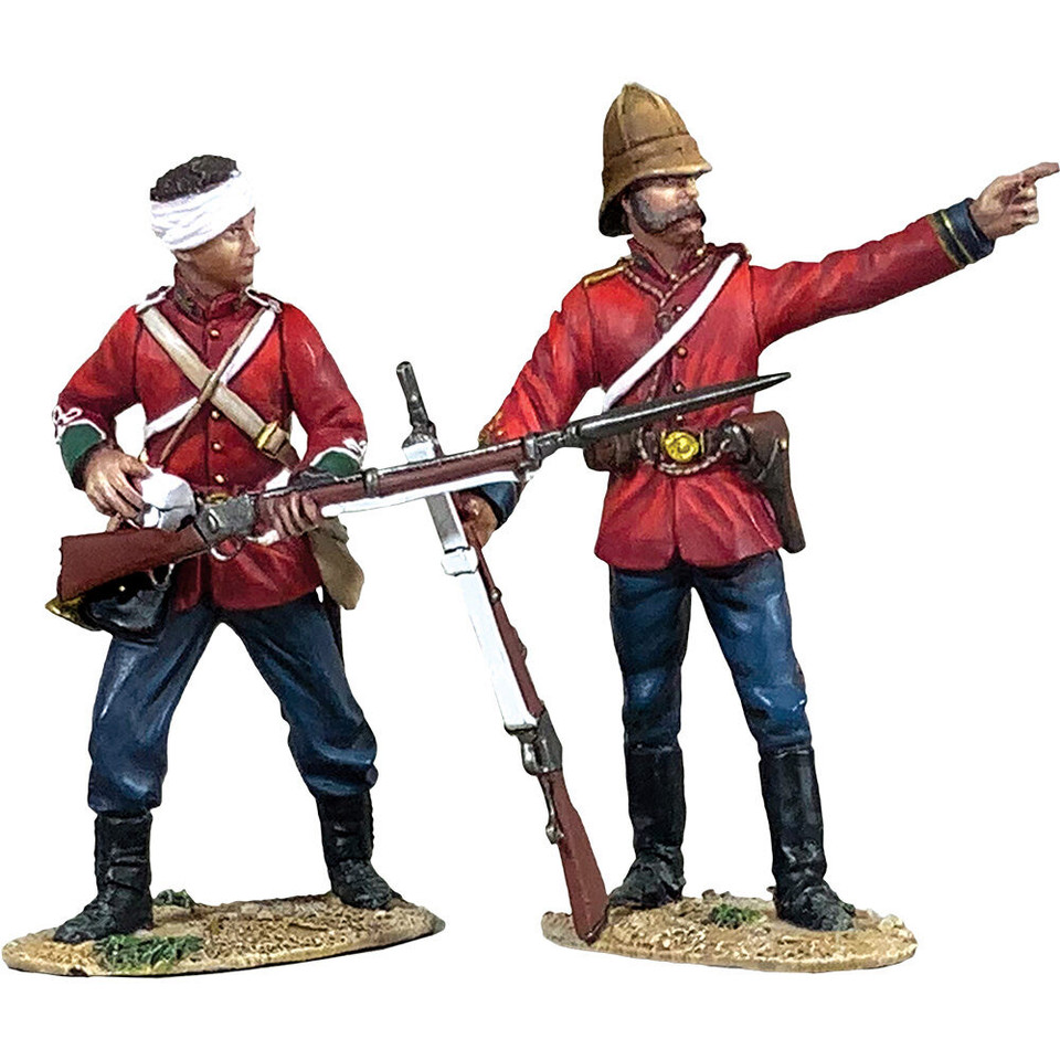 Hold The Wall! Lieutenant Gonville Bromhead 1/30 Figures William Britain (20219) 1:30 Scale  by William Britain Main Image