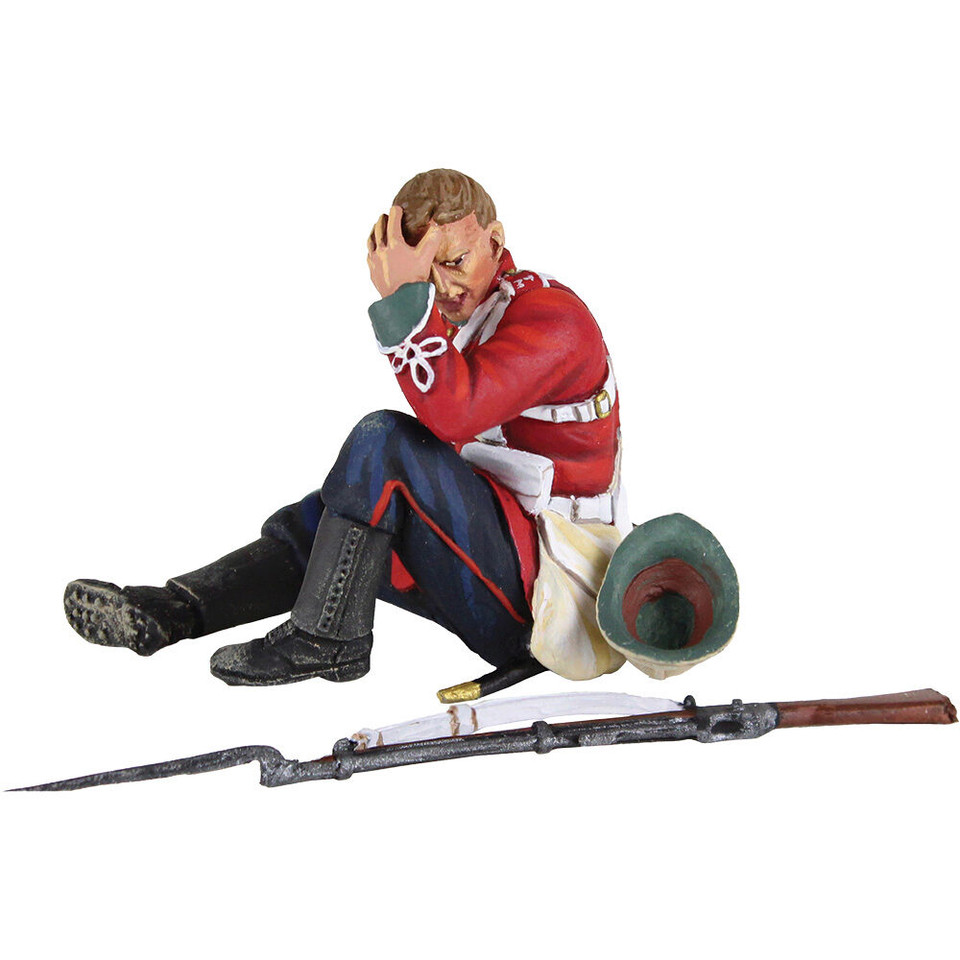 24th Foot Seated Wounded 1/30 Figure William Britain (20156) 1:30 Scale Metal by William Britain Main Image