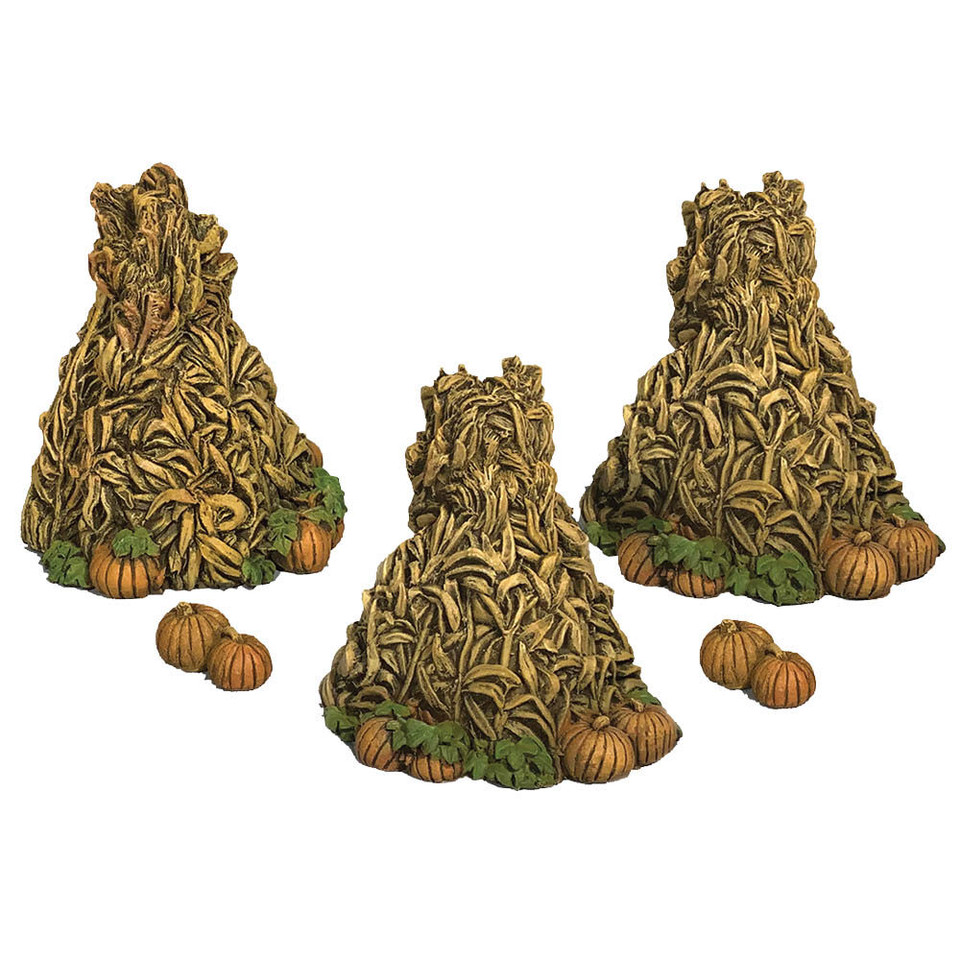 Harvested Corn with Pumpkins 4-piece 1/30 Set William Britain (51067) 1:30 Scale Resin by William Britain Main Image
