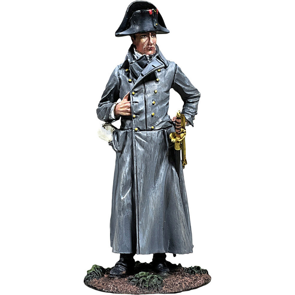Napoleon Bonaparte in Greatcoat William Britain (36220) 1:30 Scale Metal by William Britain Main Image