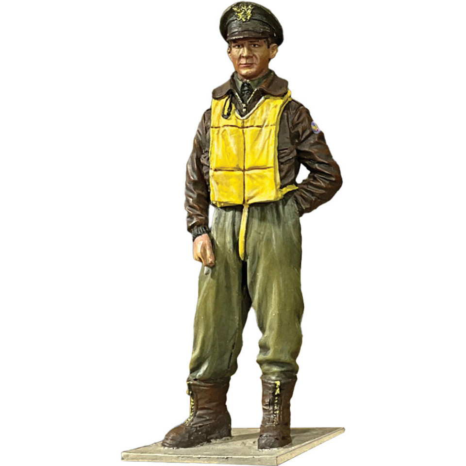 U.S.A.A.F. Heavy Bomber Crewman 1/30 Figure William Britain (10175) 1:30 Scale Metal by William Britain Main Image