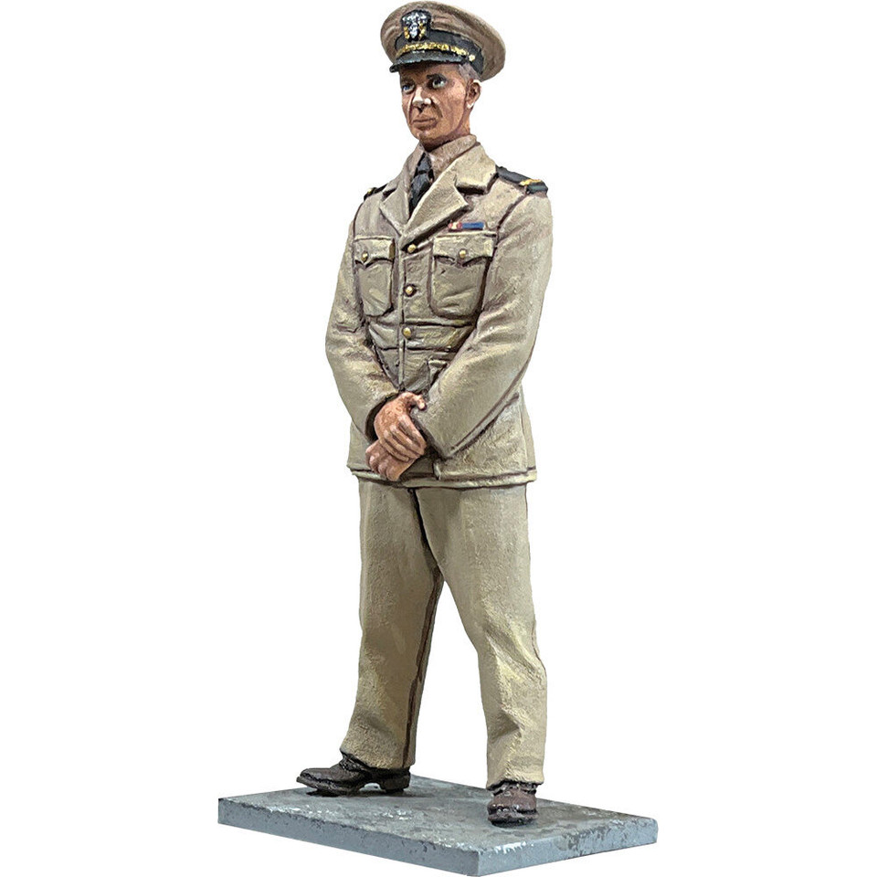 U.S.N Lieutenant Jimmy Carter 1/30 Figure - 1948-51 William Britain (10169) 1:30 Scale Metal by William Britain Main Image