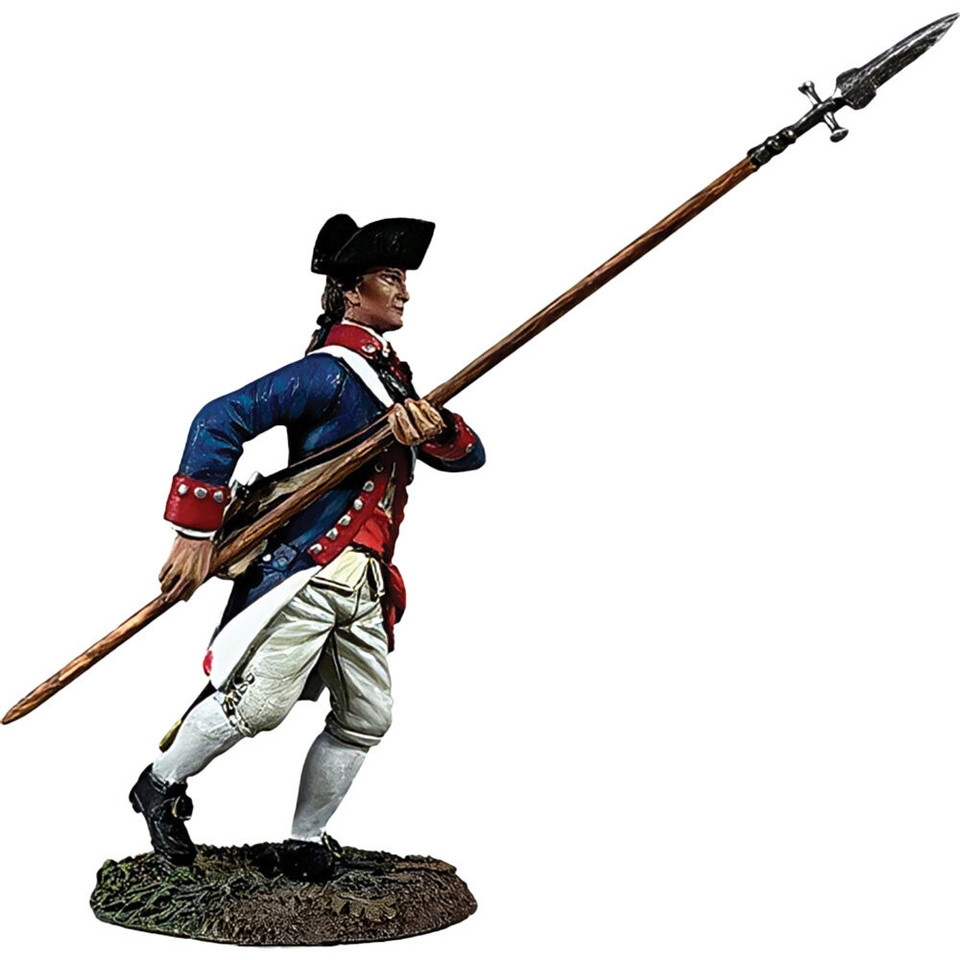Continental Line Advancing 1/30 Figure 1:30 scale Metal by William Britain Main Image