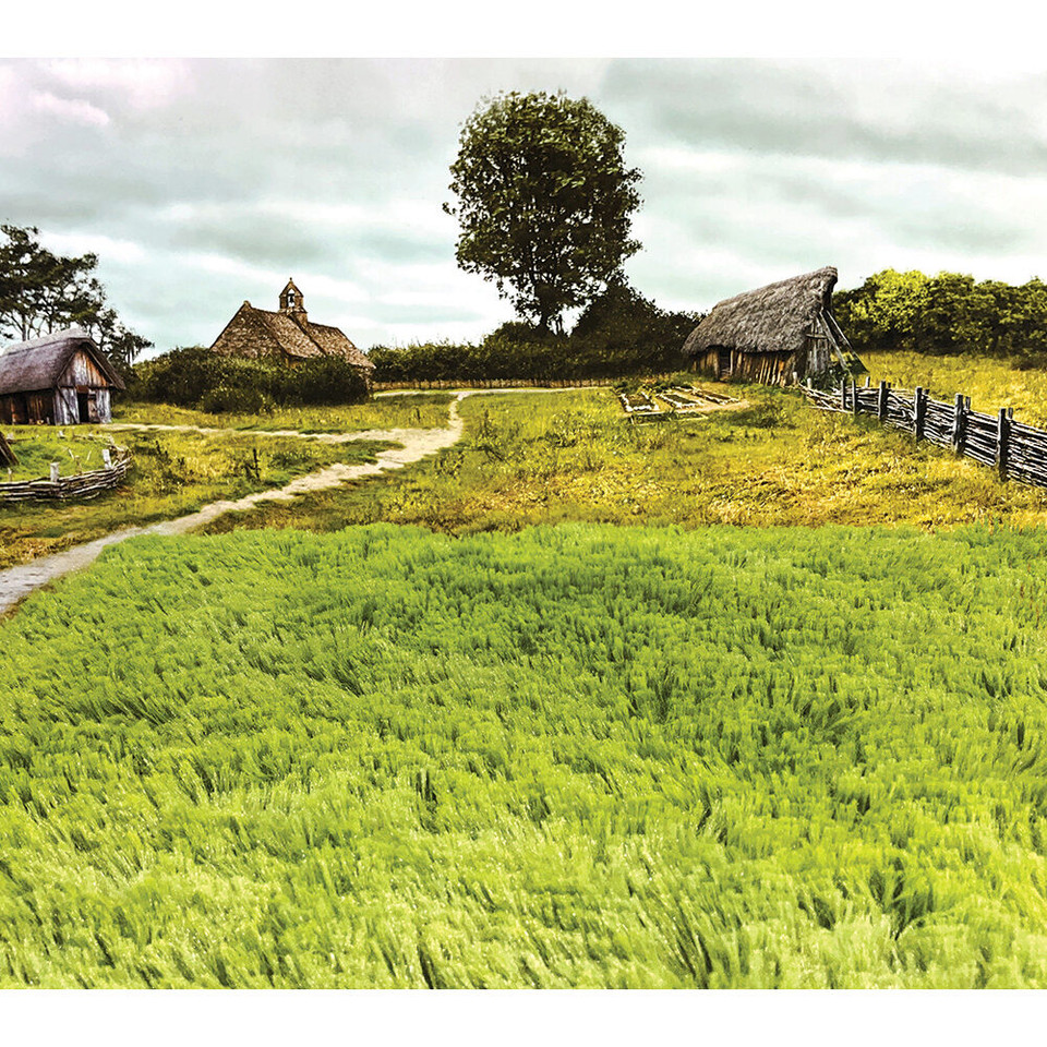 SPRING MEADOW GRASS MAT 32X 24   William Britain (80009) 1:30 Scale  by William Britain Main Image