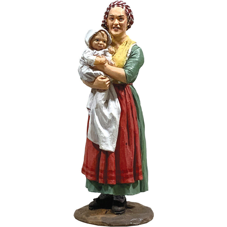 Rachael with Baby 1/30 Figure William Britain (35005) 1:30 Scale Metal by William Britain Main Image