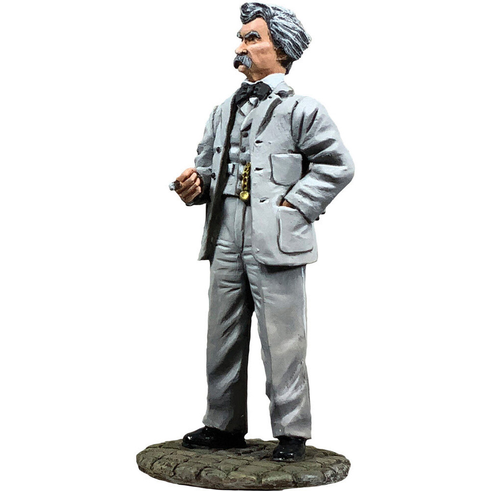 Mark Twain American Author 1/30 Figure William Britain (10093) 1:30 Scale Metal by William Britain Main Image