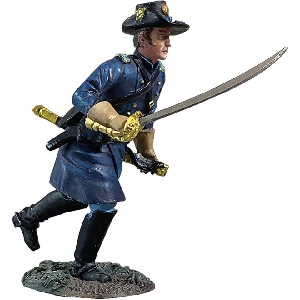 Union Infantry Officer Advancing No.2 William Britain (31407) 1:30 Scale Metal by William Britain Main Image
