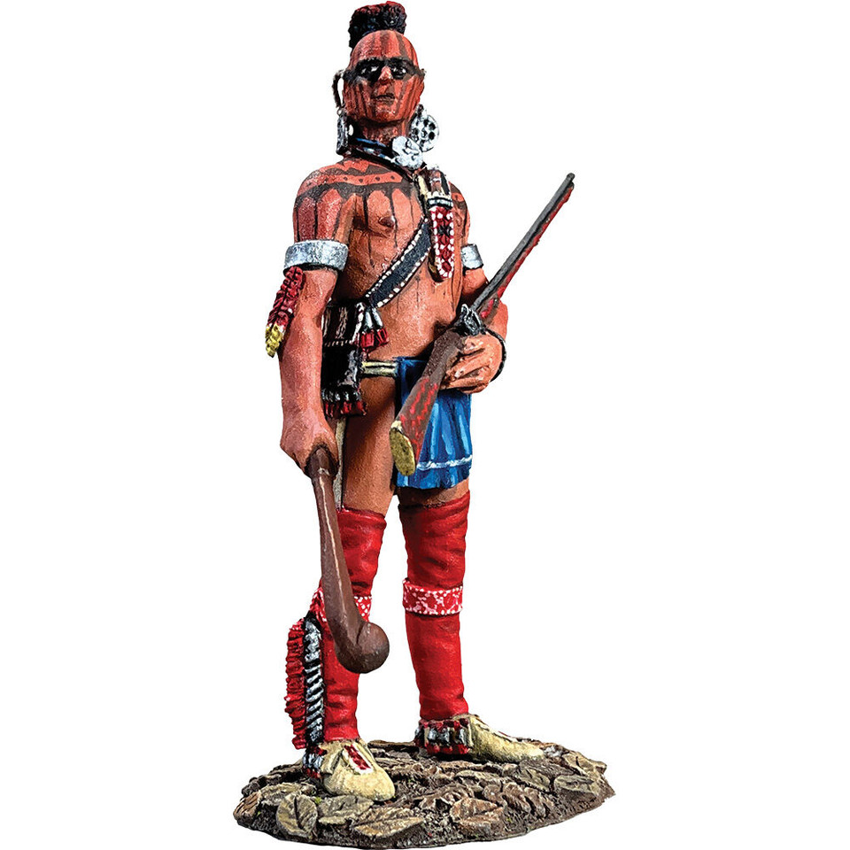 Shawnee Indian Warrior 1750-80 William Britain (16174) 1:30 Scale Metal by William Britain Main Image