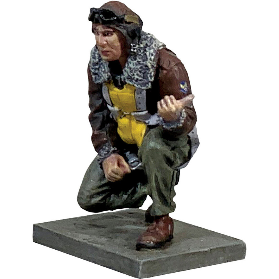 U.S.A.A.F. Ball Turret Gunner 1943-45 1/30 Figure WILLIAM BRITAIN (10133) 1:30 Scale Metal by William Britain Main Image