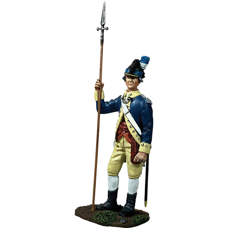 Washington's Bodyguard Officer with Spontoon 1/30 Figure William Britain (16102) 1:30 scale Metal by William Britain Main Image
