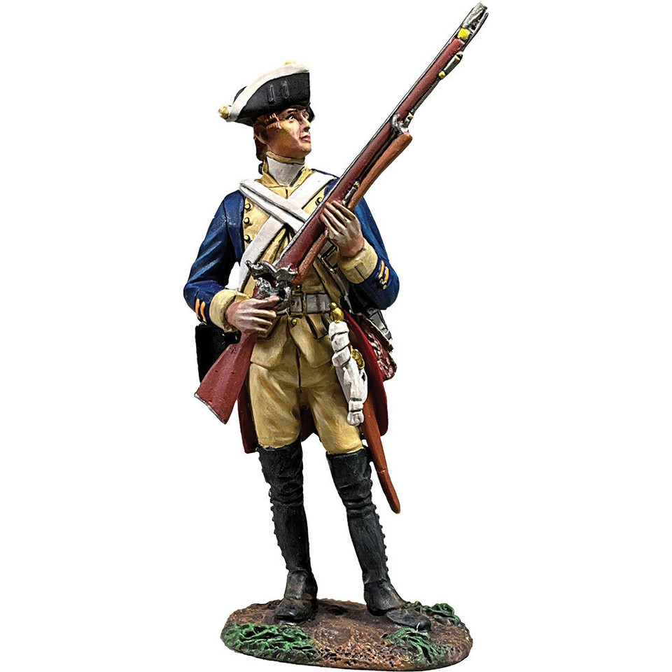 Hessian Regiment von Donop Alert 1/30 Figure William Britain (16192) 1:30 scale Metal by William Britain Main Image