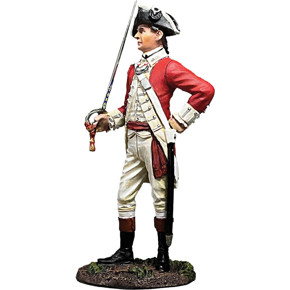 British 43rd Regiment Company Officer 1/30 Figure William Britain (16207) 1:30 scale Metal by William Britain Main Image