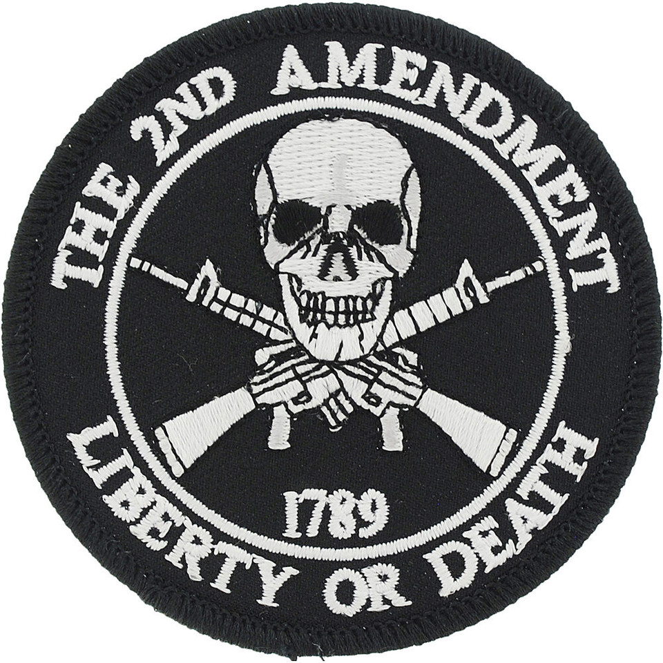 2nd Amendment Patch  PM0367 (M)  Cotton Twill by Eagle Emblems Main Image
