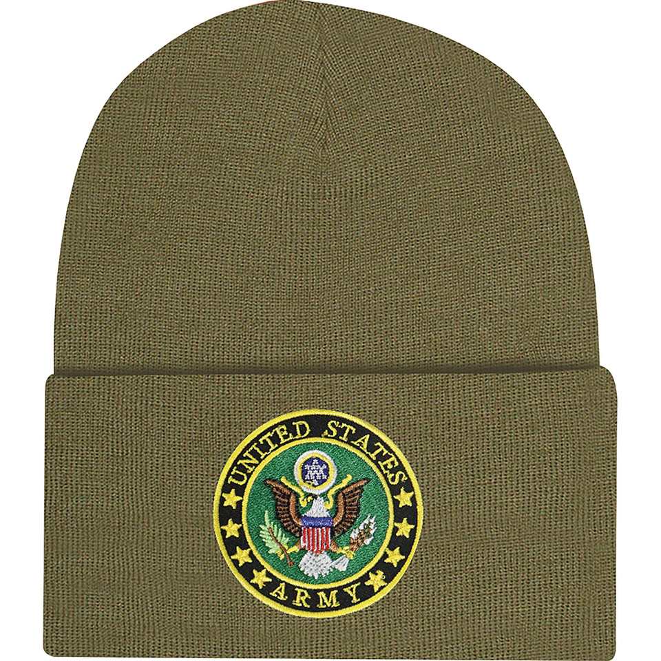 Army Seal Beanie SMSARCB-US  Acrylic Knit by Capsmith Inc Main Image