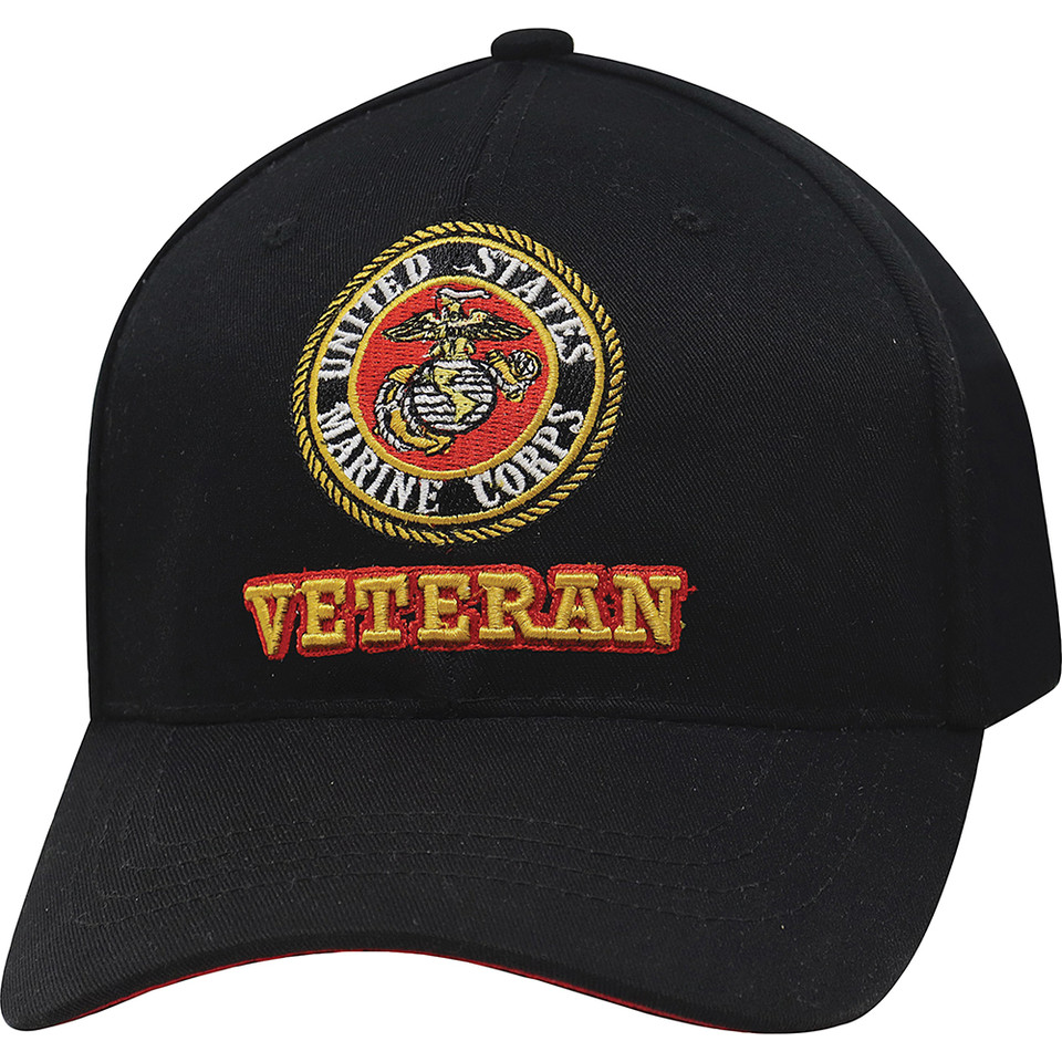 Marines Veteran Cap  Capsmith (SMVTBR)   by Capsmith Inc Main Image