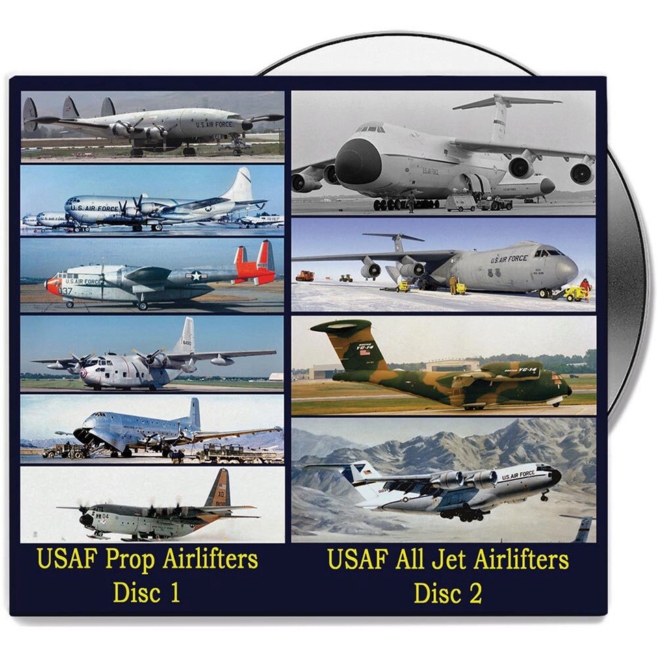 USAF Prop & Jet Airlifters - 2-DVD Set   by Campbell Films Main Image