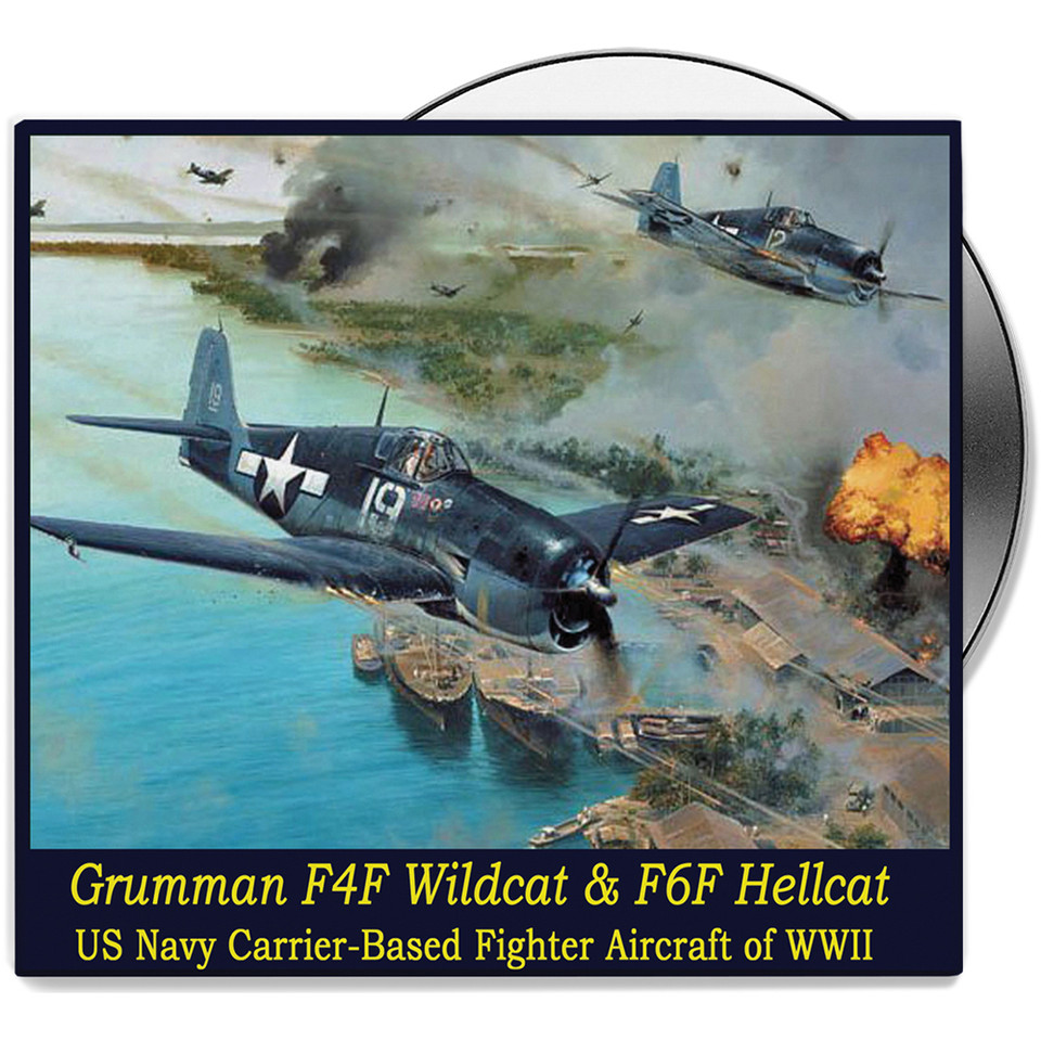 USN F4F & F6F Wildcat & Hellcat - DVD   by Campbell Films Main Image
