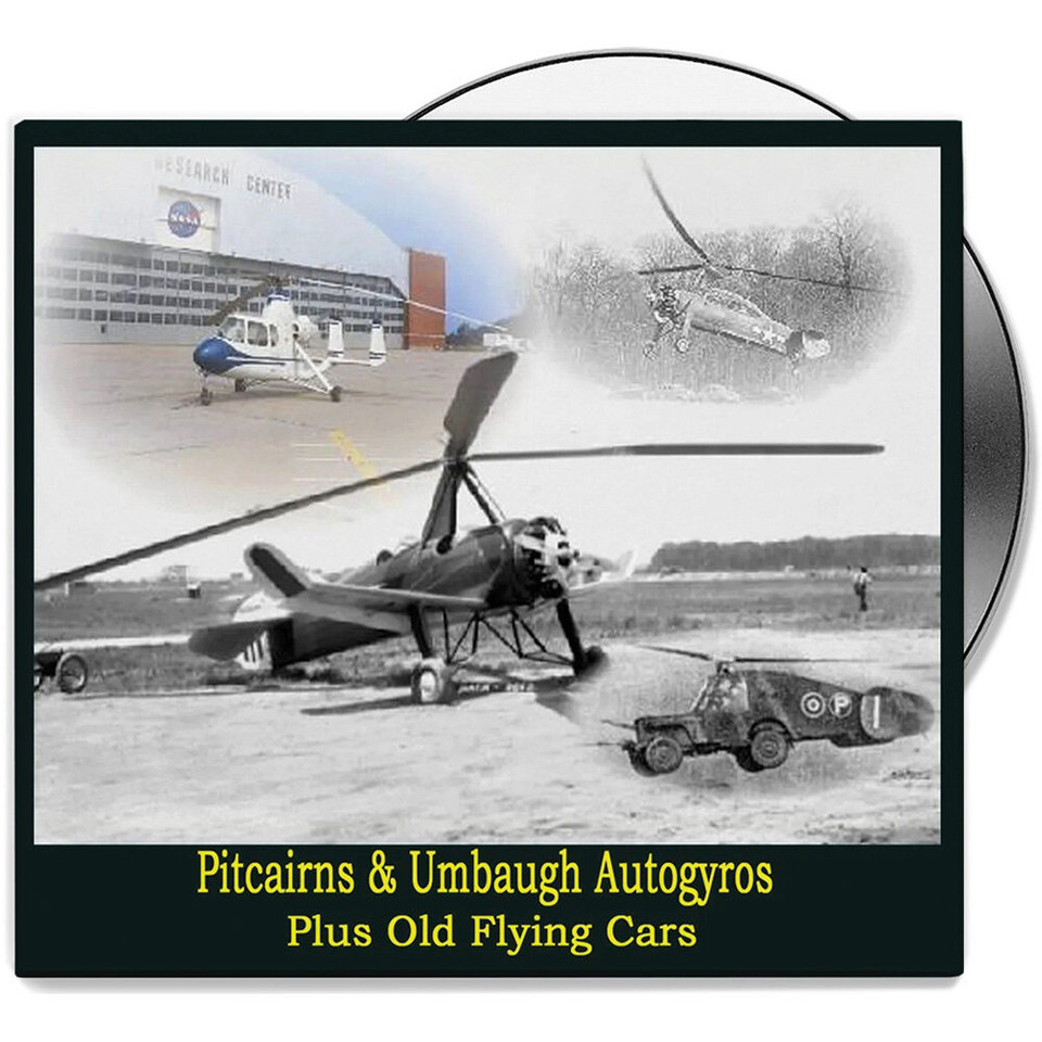 Pitcairn Umbaugh AutoGyros Flying Cars - DVD CAMPBELL FILMS (CFDVD0102)   by Campbell Films Main Image