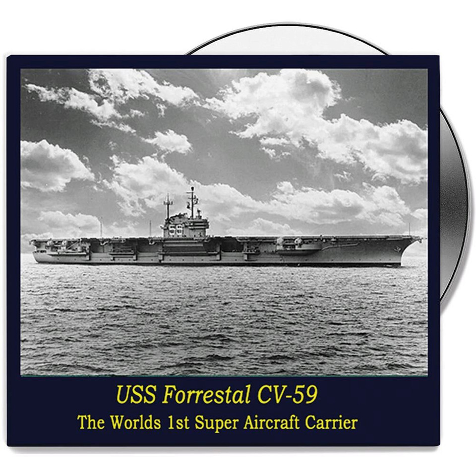 USS Forrestal CV-59 Carrier - DVD   by Campbell Films Main Image